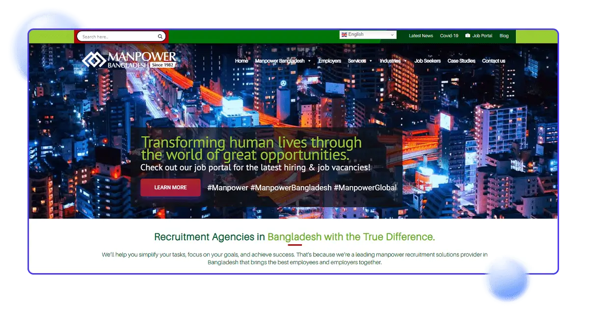Manpower Bangladesh